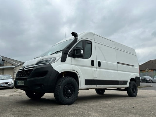 How to fit a Bravo Snorkel to a Peugeot Boxer, Fiat Duacto, Citreon Relay van