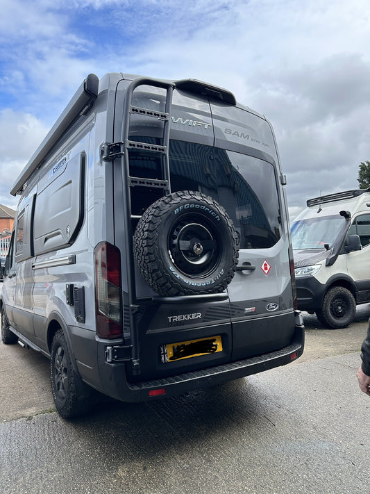 Mule Ford Transit Ladder Wheel Carrier (2014 - Present)