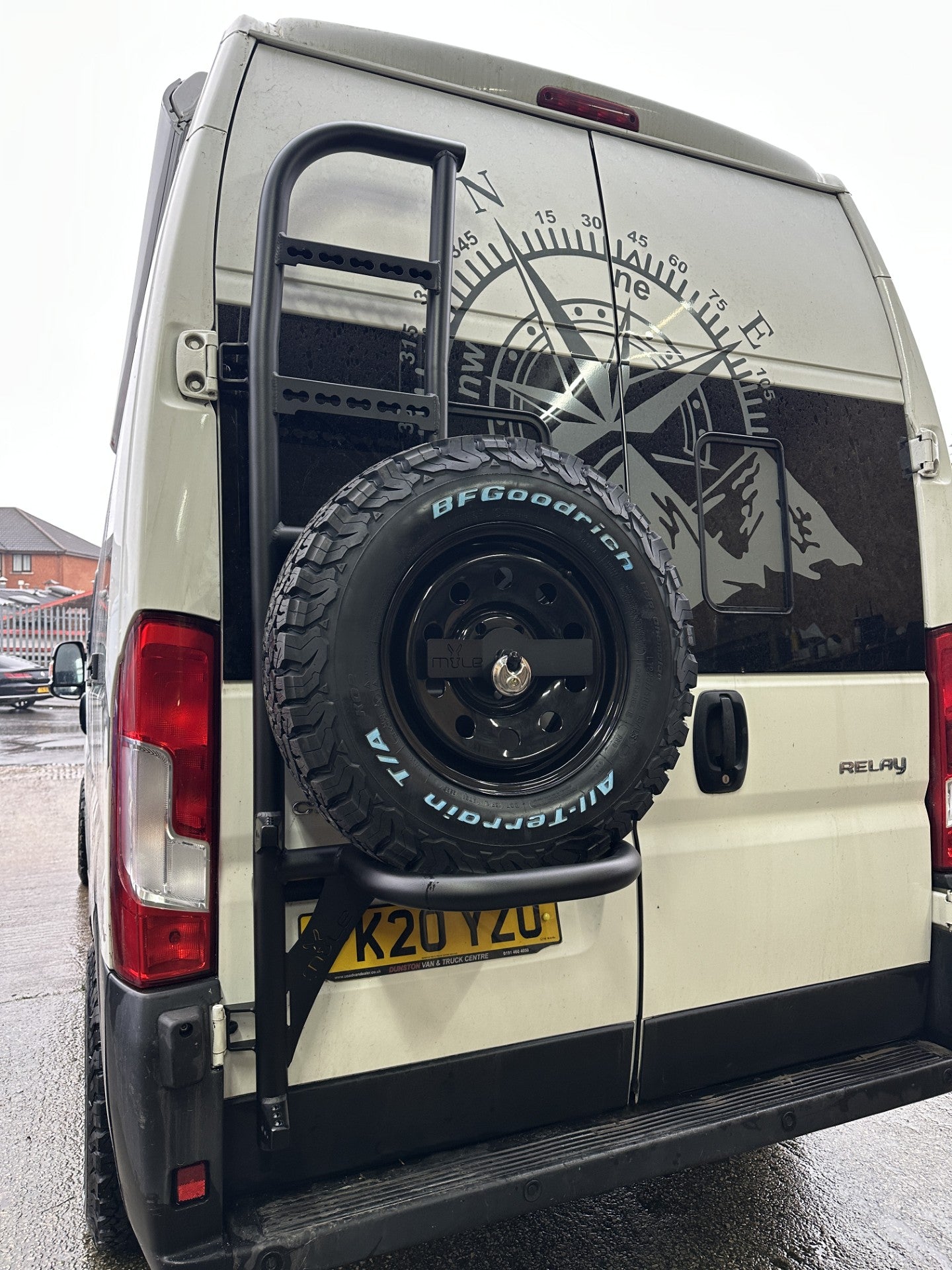 Mule Ladder Wheel Carrier Boxer, Ducato, Relay 2006 Onwards