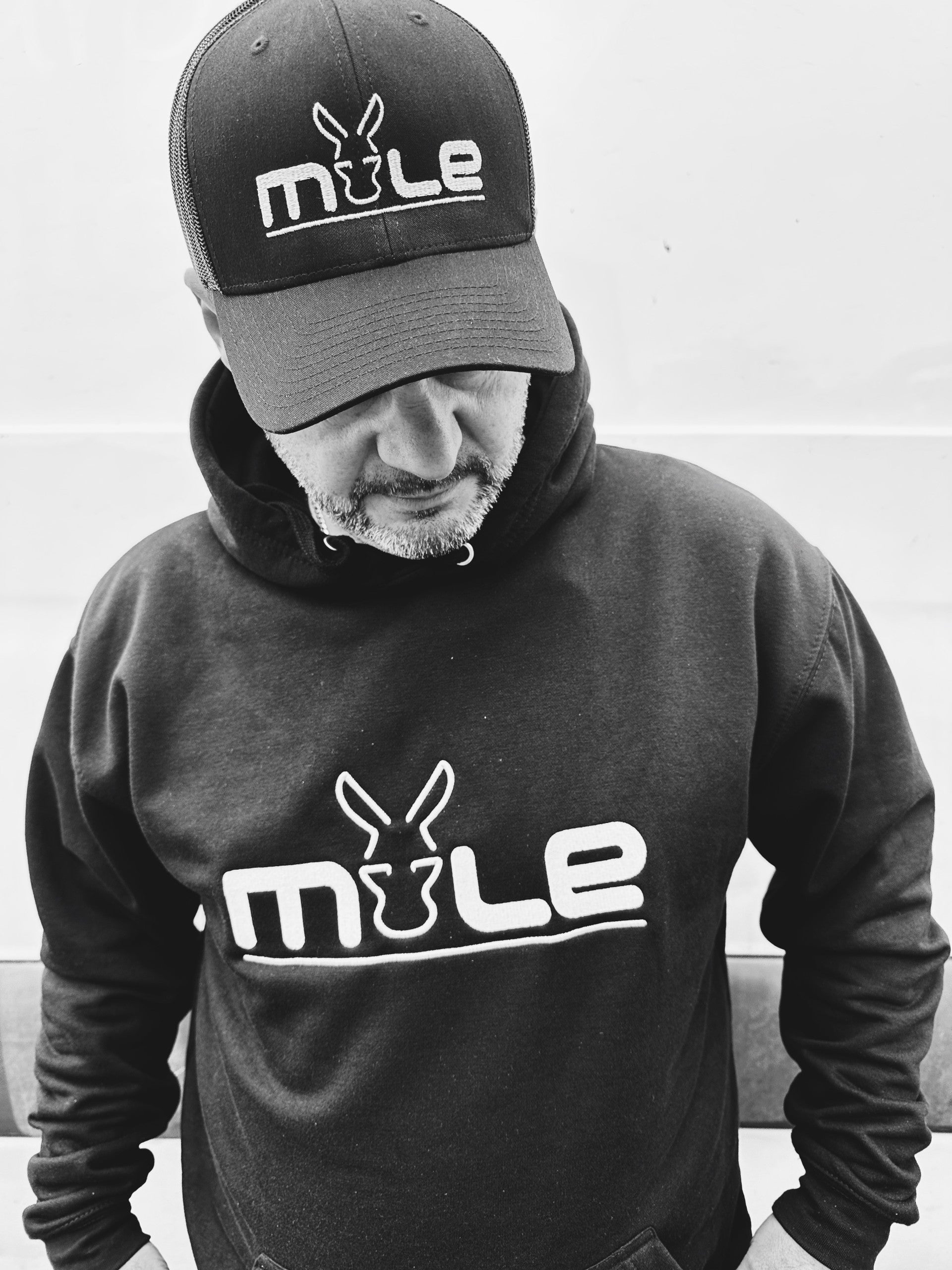 Mule Vans Logo Hoodie Black mule vans