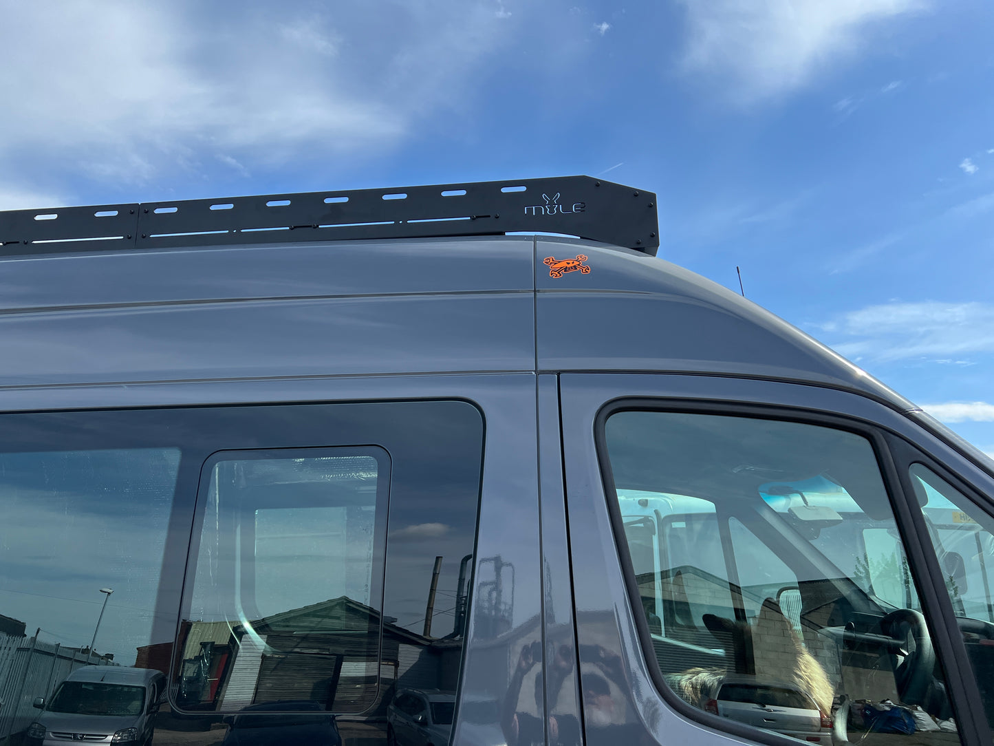Mule Roof Rack Aluminium LWB Single Light Bar Mercedes Sprinter 906 & 907 and Crafter 2006 to 2023