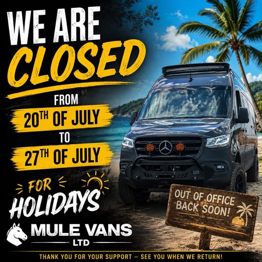 Mule is closed for a week and back in the office 27th.