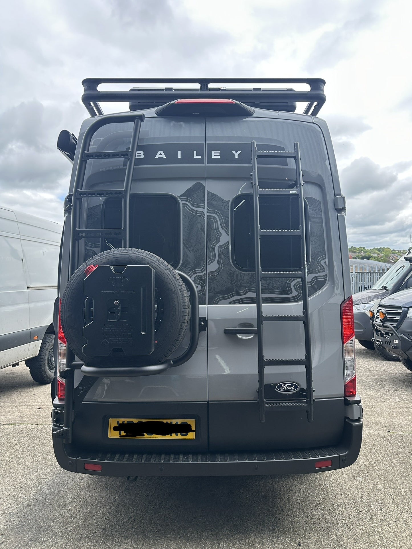Mule Ford Transit Ladder Wheel Carrier (2014 - Present)