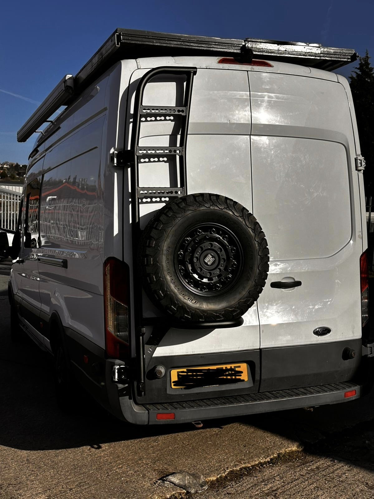 Mule Ford Transit Ladder Wheel Carrier (2014 - Present)