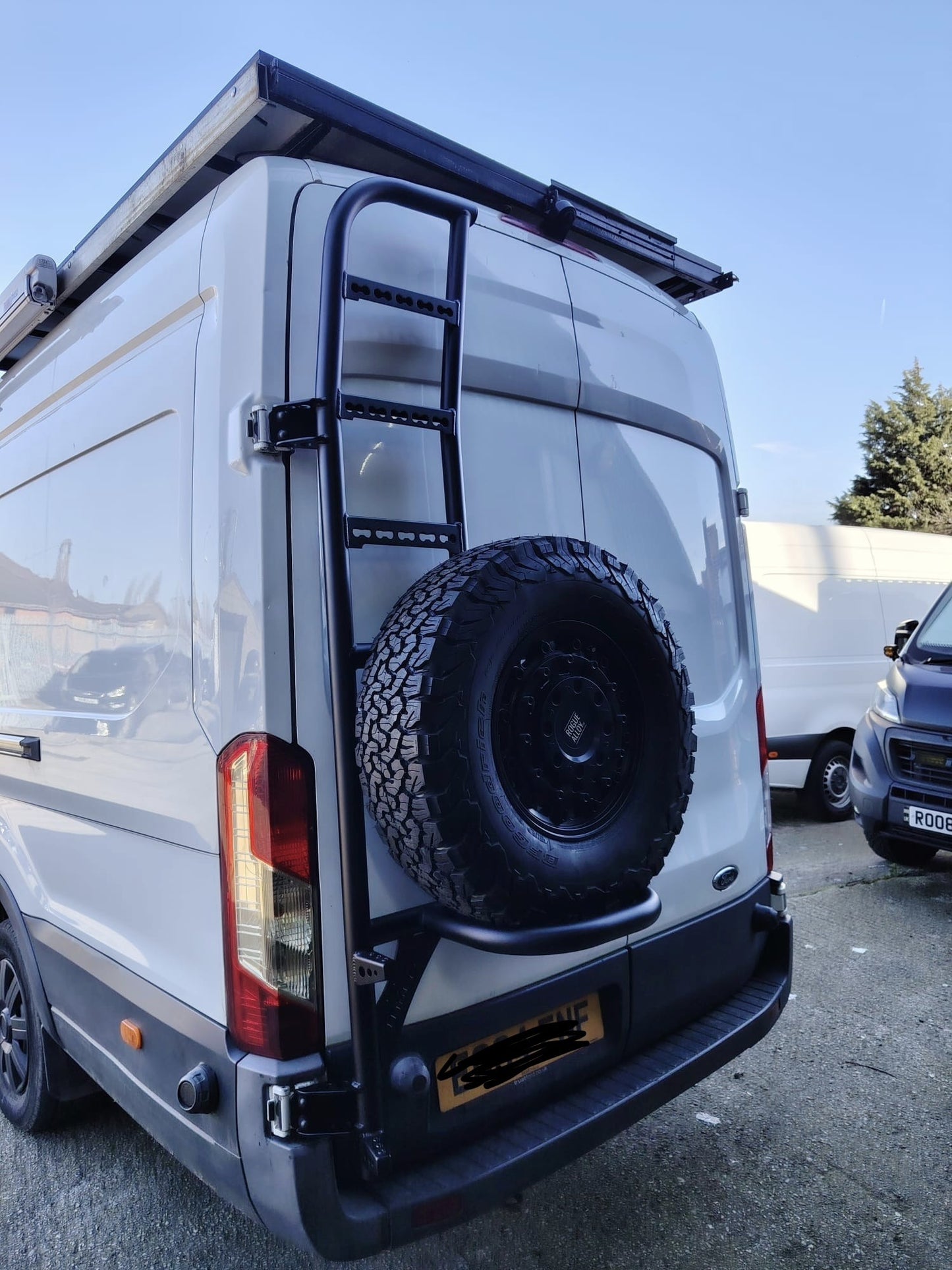 Mule Ford Transit Ladder Wheel Carrier (2014 - Present)