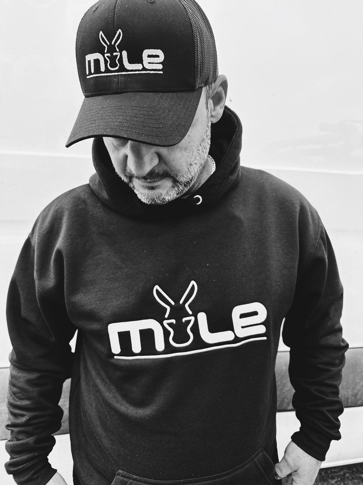 Mule Vans Logo Hoodie Black