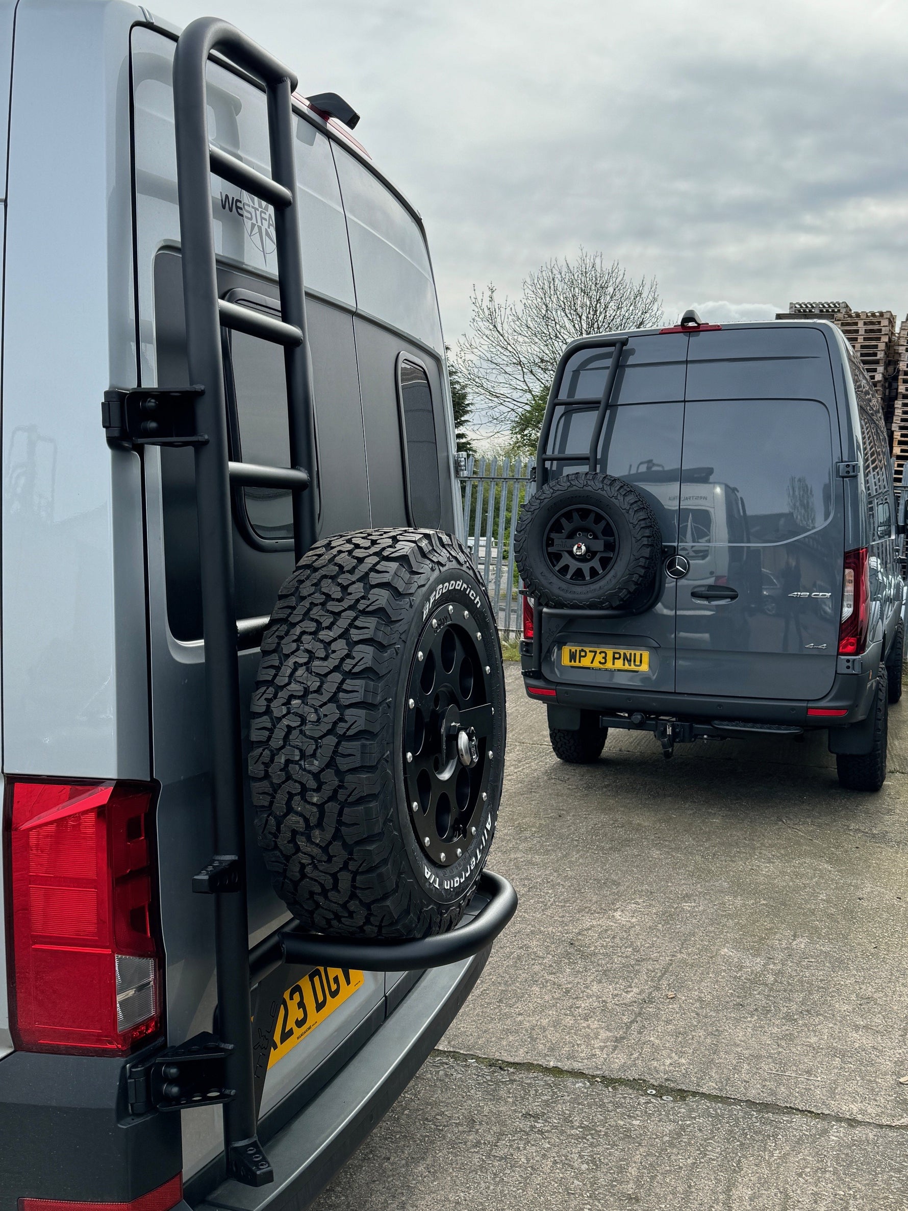 Mule Wheel Rack Mule Vans Roof Racks – mule vans