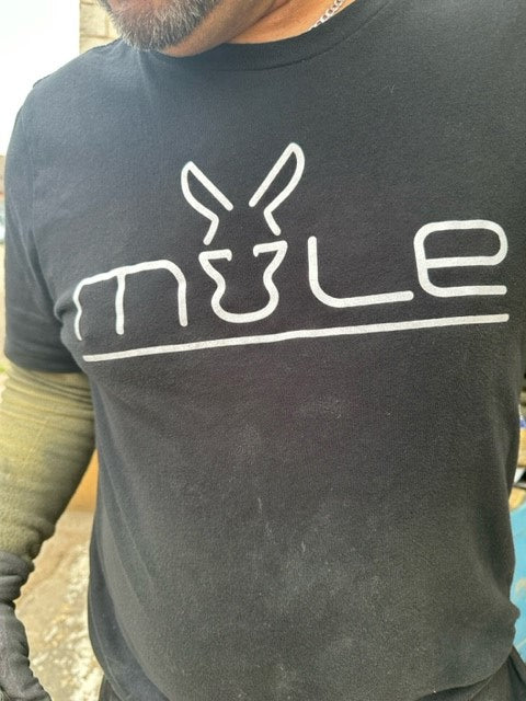 Mule Vans Logo T Shirt Black