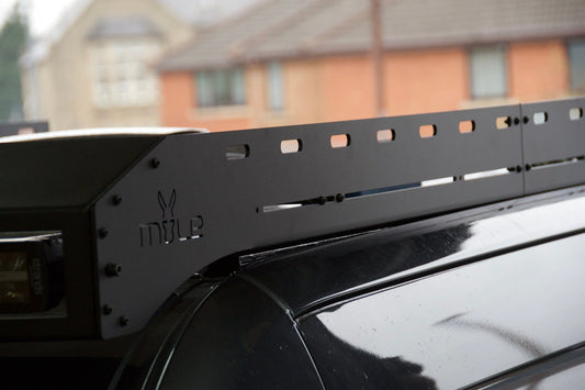 Mule Roof Rack Aluminium MWB Single Light Bar Mercedes Sprinter 906 & 907 and Crafter 2006 to 2023